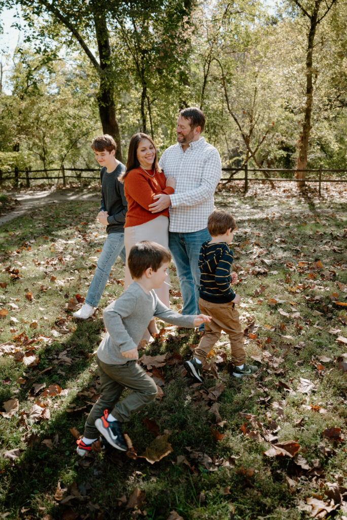 fall Annapolis Maryland family photography session
